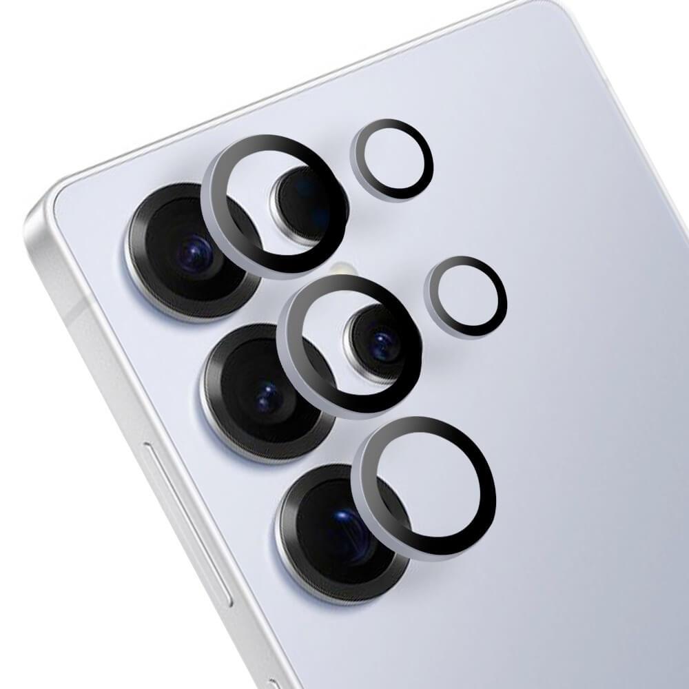 Предпазни стъклени лещи за камерата на Samsung Galaxy S25 Ultra - OBALME Tempered Glass Camera Lens Protector (сребрист) | JAR Computers Предпазни стъклени лещи за камерата на Samsung Galaxy S25 Ultra - OBALME Tempered Glass Camera Lens Protector (сребрист)