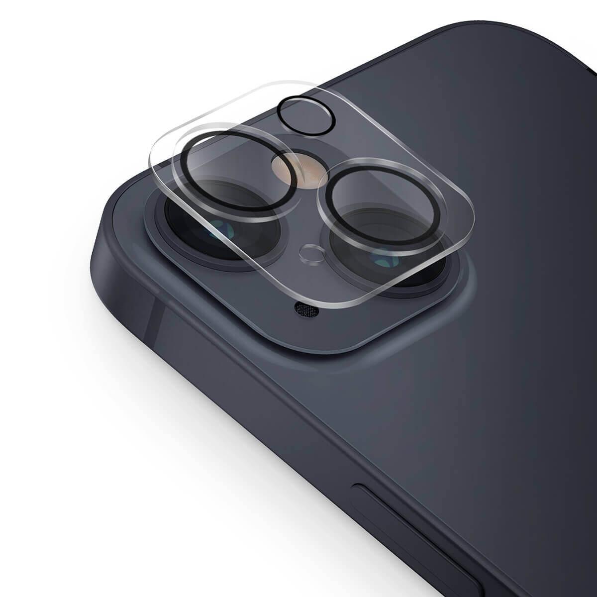 Предпазно стъклено защитно покритие за камерата на iPhone 13, iPhone 13 mini - Uniq Optix Camera Tempered Glass Lens Protector (прозрачен) | JAR Computers Предпазно стъклено защитно покритие за камерата на iPhone 13, iPhone 13 mini - Uniq Optix Camera Tempered Glass Lens Protector (прозрачен)