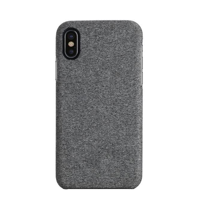 Текстилен кейс за iPhone XS, iPhone X - Tucano Tex Case (сив) | JAR Computers Текстилен кейс за iPhone XS, iPhone X - Tucano Tex Case (сив)
