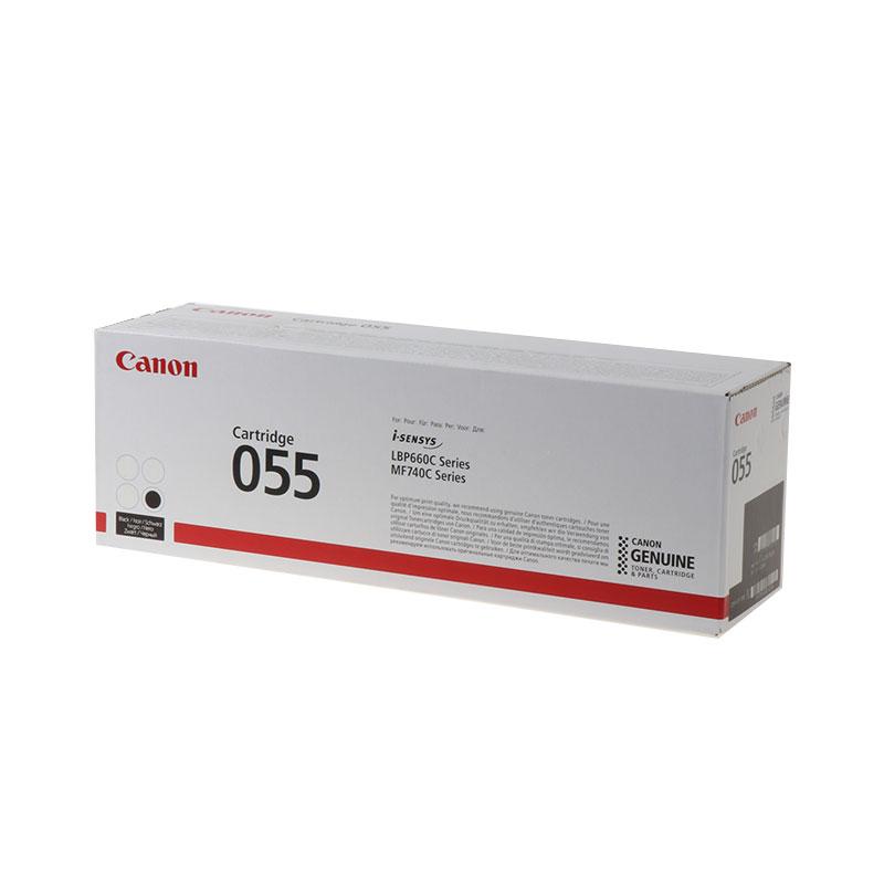 Тонер касета оригинал CANON CRG-055, LBP66x series, MF74x series, Черна