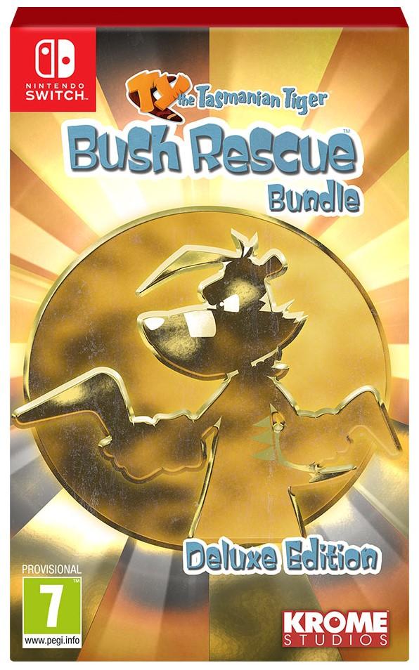 Ty The Tasmanian Tiger: HD Bush Rescue Bundle - Deluxe Edition (Nintendo Switch)