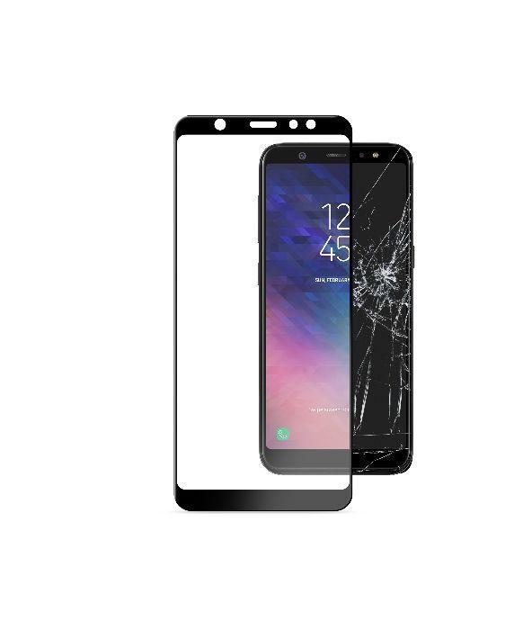 Закалено стъкло за Samsung Galaxy A6+ 2018, Черно | JAR Computers Закалено стъкло за Samsung Galaxy A6+ 2018, Черно