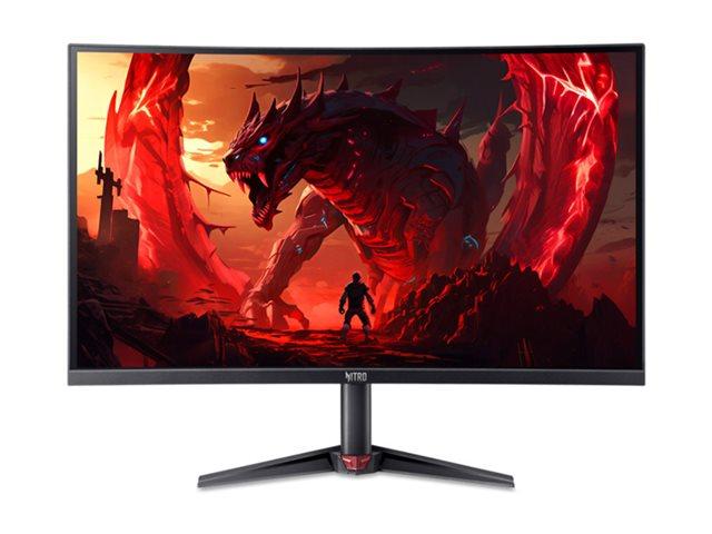 ACER Nitro ED270UX1bmiippx 69cm 27inch Curved QHD ZeroFrame VA 220Hz 16:9 1ms/0.5ms GTG Min. 2xHDMI 2xDP MM Audio Out HDR10 FS EU