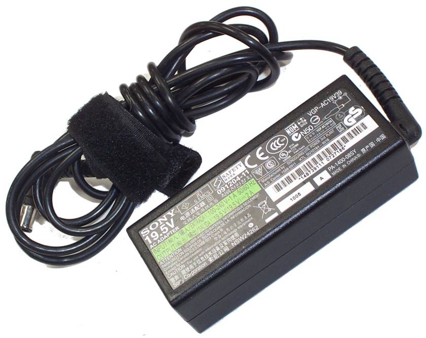 Адаптер за лаптоп ОРИГИНАЛЕН (Зарядно за лаптоп) SONY VAIO 19.5V 2A ремаркетиран | JAR Computers Адаптер за лаптоп ОРИГИНАЛЕН (Зарядно за лаптоп) SONY VAIO 19.5V 2A ремаркетиран