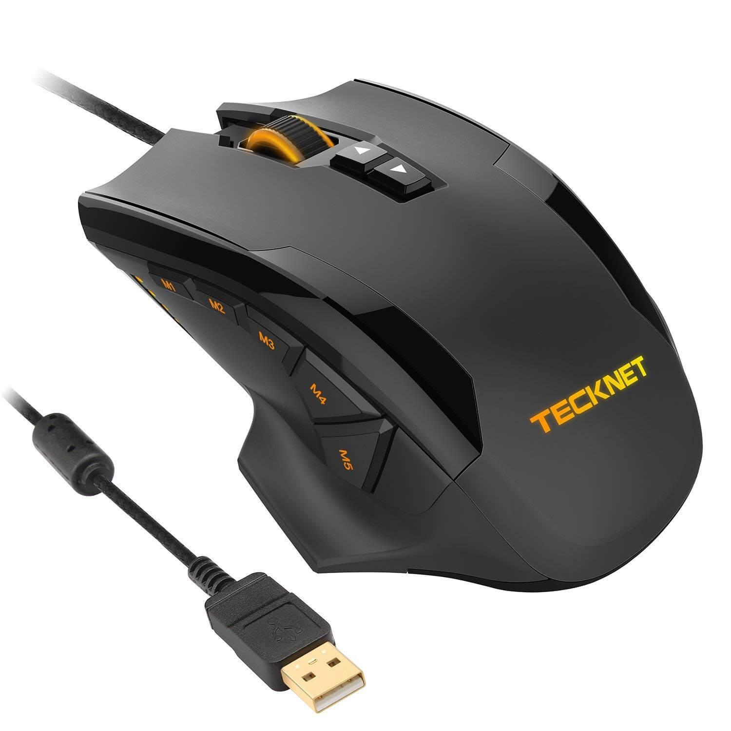 Геймърска мишка - TeckNet M009 V2 Hypertrack Gaming Mouse (черна) | JAR Computers Геймърска мишка - TeckNet M009 V2 Hypertrack Gaming Mouse (черна)