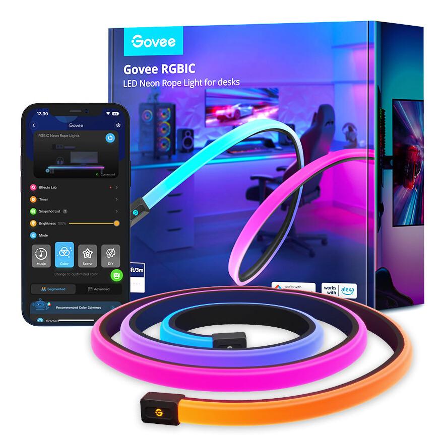 Govee H61C3 Смарт светлинна лента Wi-Fi/Bluetooth 36 W | JAR Computers Govee H61C3 Смарт светлинна лента Wi-Fi/Bluetooth 36 W