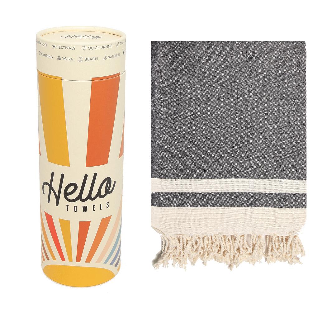 Hello Towels памучна кърпа, Антрацид | JAR Computers Hello Towels памучна кърпа, Антрацид