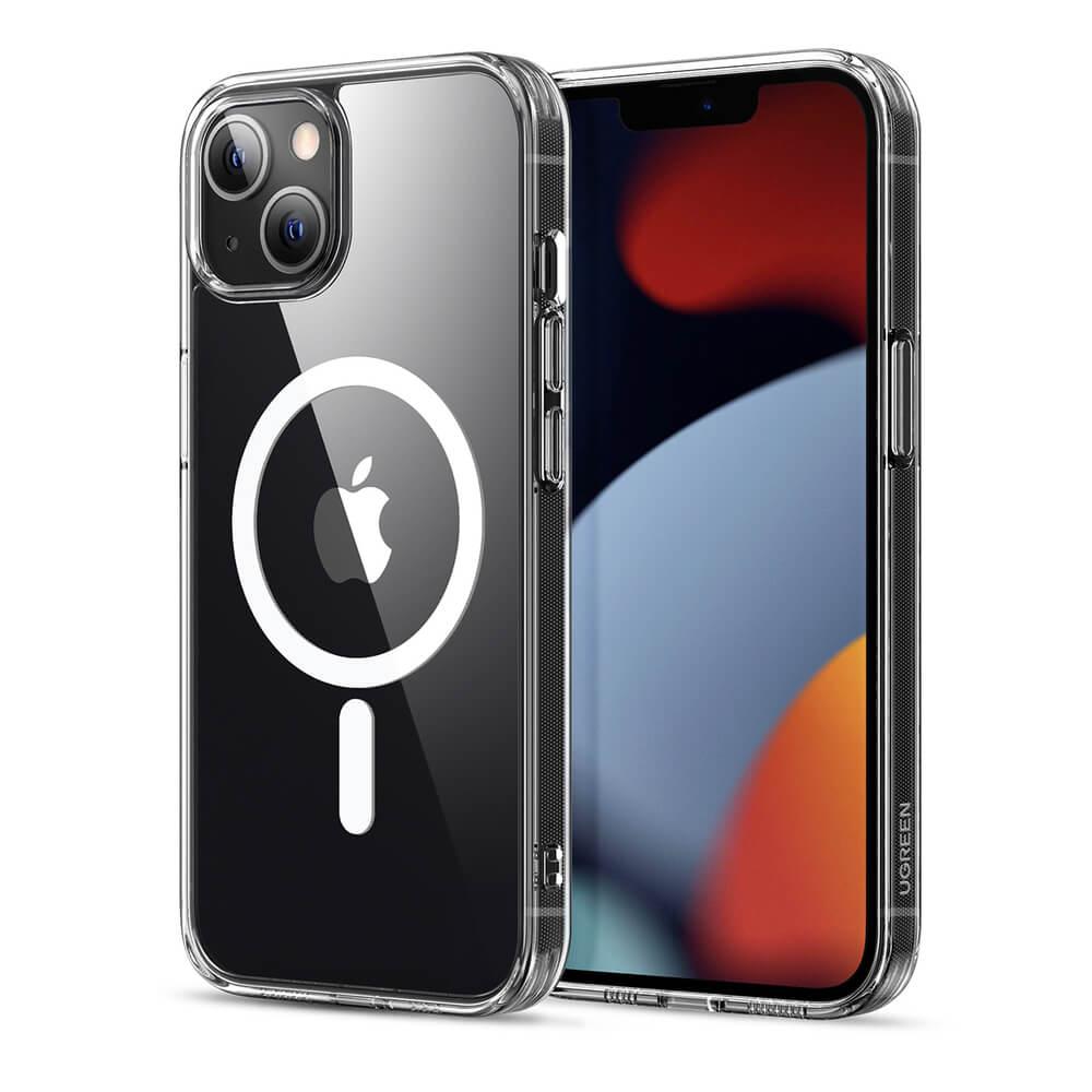Хибриден кейс с висока степен на защита с MagSafe за iPhone 13 (прозрачен) - Devia Pure Magnetic Shockproof Case | JAR Computers Хибриден кейс с висока степен на защита с MagSafe за iPhone 13 (прозрачен) - Devia Pure Magnetic Shockproof Case