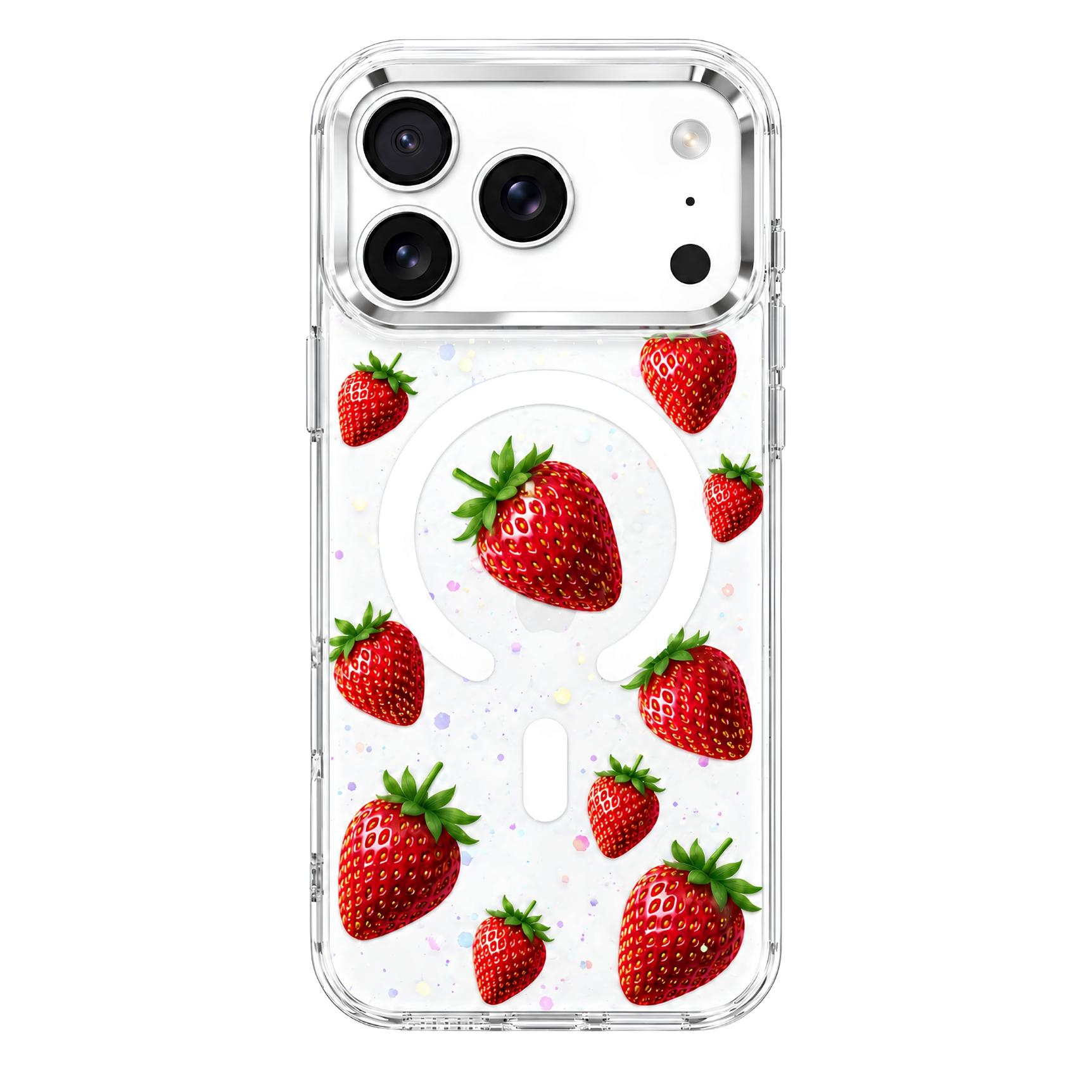 Калъф Tutti-Frutti MagSafe Samsung A16 4G/5G /strawberry/ | JAR Computers Калъф Tutti-Frutti MagSafe Samsung A16 4G/5G /strawberry/