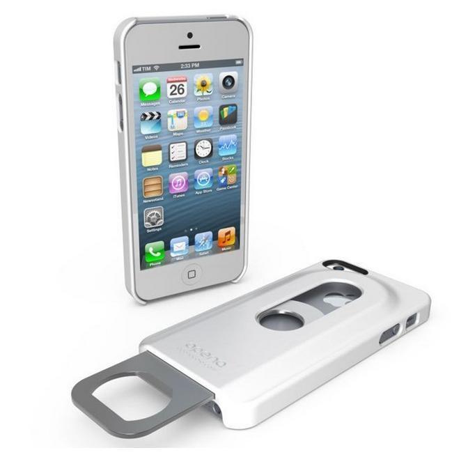 Кейс и отварачка за бутилки за iPhone 5, iPhone 5S, iPhone SE - Opena bottle opener (бял) | JAR Computers Кейс и отварачка за бутилки за iPhone 5, iPhone 5S, iPhone SE - Opena bottle opener (бял)