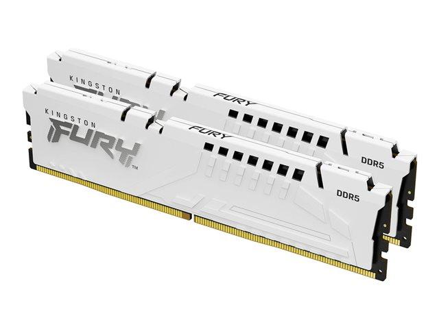 KINGSTON 16GB 6000MT/s DDR5 CL30 DIMM FURY Beast White EXPO
