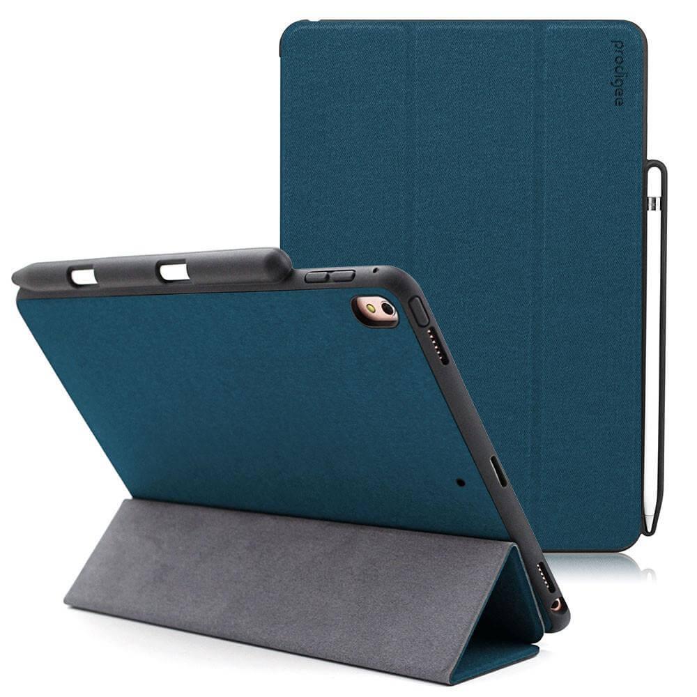 Кожен калъф, тип папка и поставка за iPad Air 3 (2019), iPad Pro 10.5 (2017) - Prodigee Expert Case (син) | JAR Computers Кожен калъф, тип папка и поставка за iPad Air 3 (2019), iPad Pro 10.5 (2017) - Prodigee Expert Case (син)