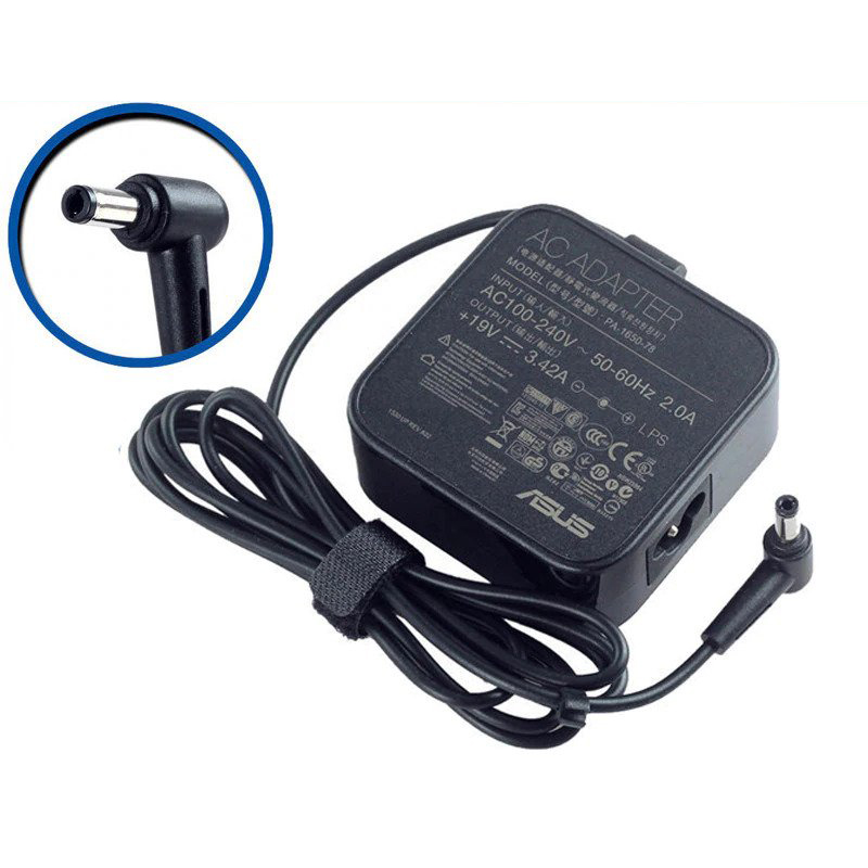 Оригинално Зарядно за лаптоп (Original Laptop Adapter) Asus 19V / 3.42A / 65W - (5.5x2.5) New Design | JAR Computers Оригинално Зарядно за лаптоп (Original Laptop Adapter) Asus 19V / 3.42A / 65W - (5.5x2.5) New Design
