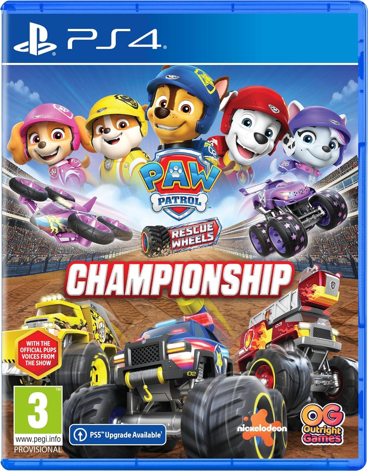 PAW Patrol Rescue Wheels: Championship (PS4)