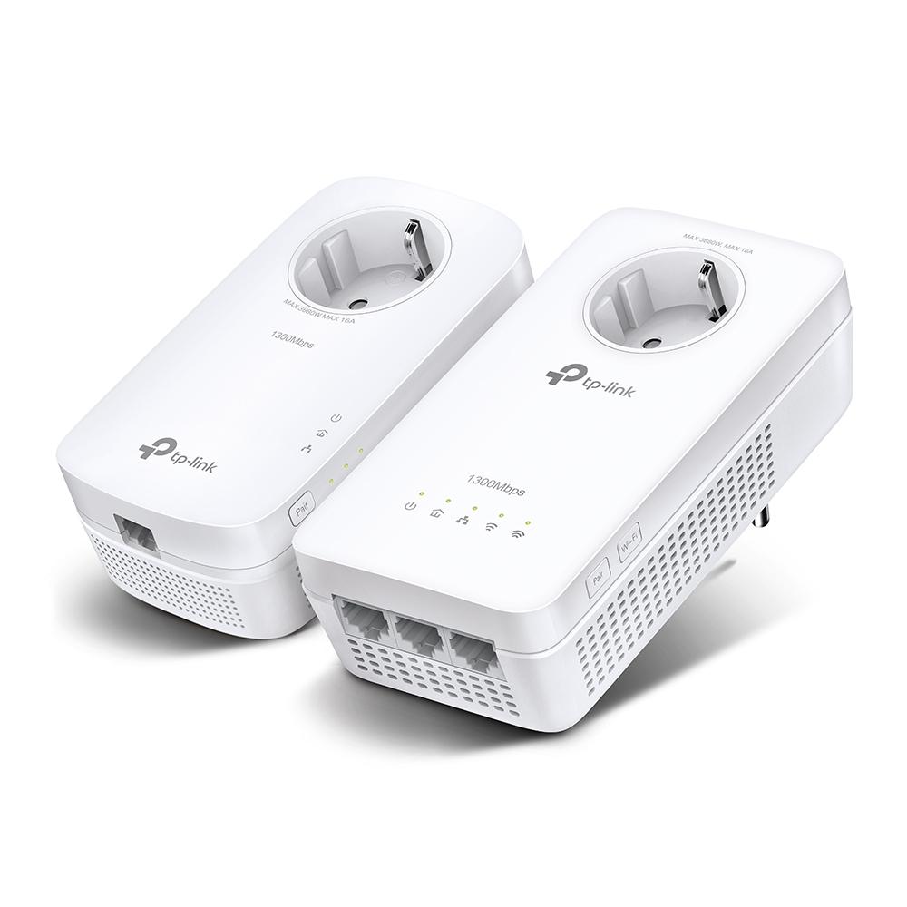 TP-LINK Powerline Station TL-WPA8631P Kit / TL-WPA8631P KIT - White - Multipack - PN TL-WPA8631P KIT | JAR Computers TP-LINK Powerline Station TL-WPA8631P Kit / TL-WPA8631P KIT - White - Multipack - PN TL-WPA8631P KIT
