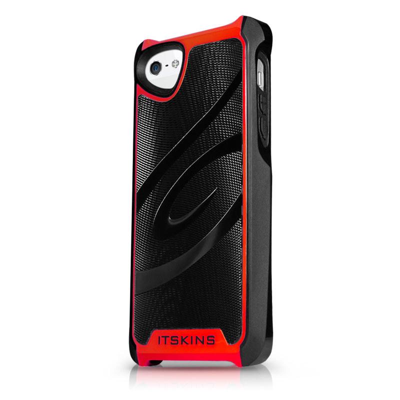 Уникален алуминиев кейс за iPhone 5, iPhone 5S, iPhone SE - Itskins Fusion Alu Core (червен) | JAR Computers Уникален алуминиев кейс за iPhone 5, iPhone 5S, iPhone SE - Itskins Fusion Alu Core (червен)