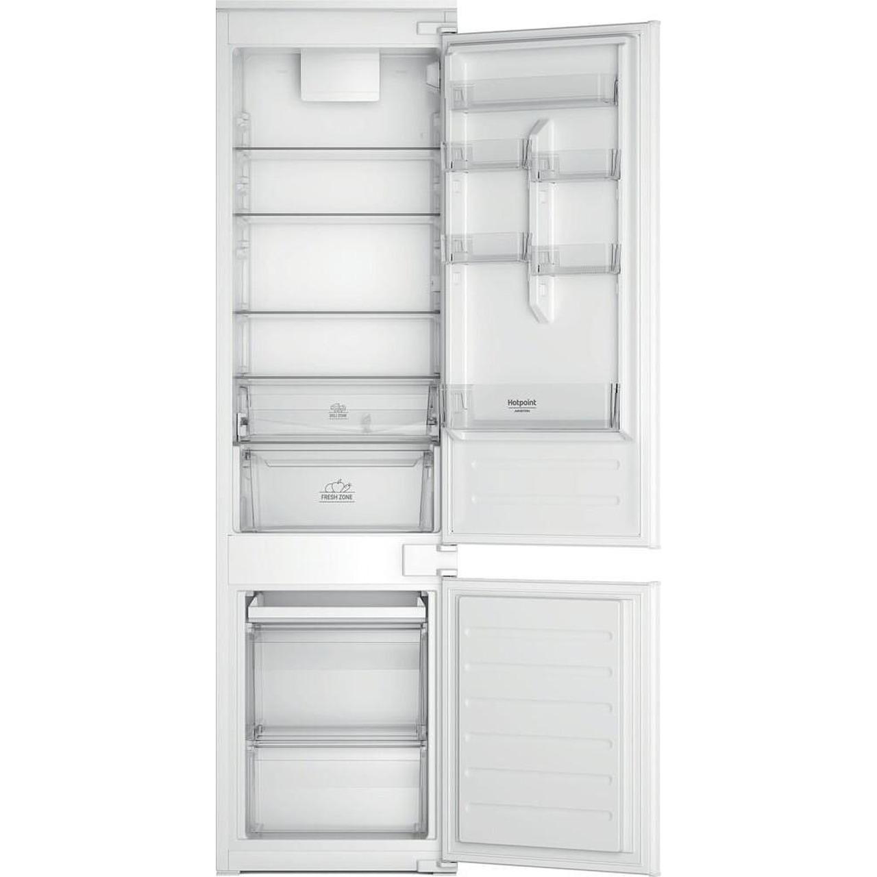 Вграден хладилник с фризер Hotpoint-Ariston HAC20D011A1*** , 300 l, E , LowFrost , Бял , Да