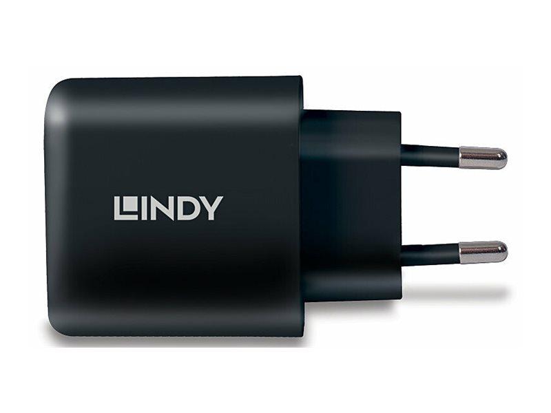 ЗАХРАНВАЩ АДАПТЕР LINDY - USB-C - fast charging - 65W - IN: Euro plug - OUT: USB-C - Black - PN 73426 | JAR Computers ЗАХРАНВАЩ АДАПТЕР LINDY - USB-C - fast charging - 65W - IN: Euro plug - OUT: USB-C - Black - PN 73426