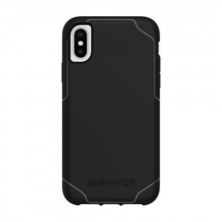 Защита от най-висок клас за iPhone XS, iPhone X - Griffin Survivor Strong Case (черен) | JAR Computers Защита от най-висок клас за iPhone XS, iPhone X - Griffin Survivor Strong Case (черен)